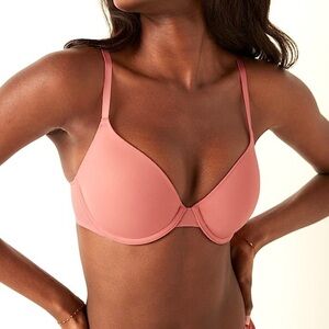 NWT PINK VS Wear Everywhere T-shirt Lightly-Lined Bra Size 34B
